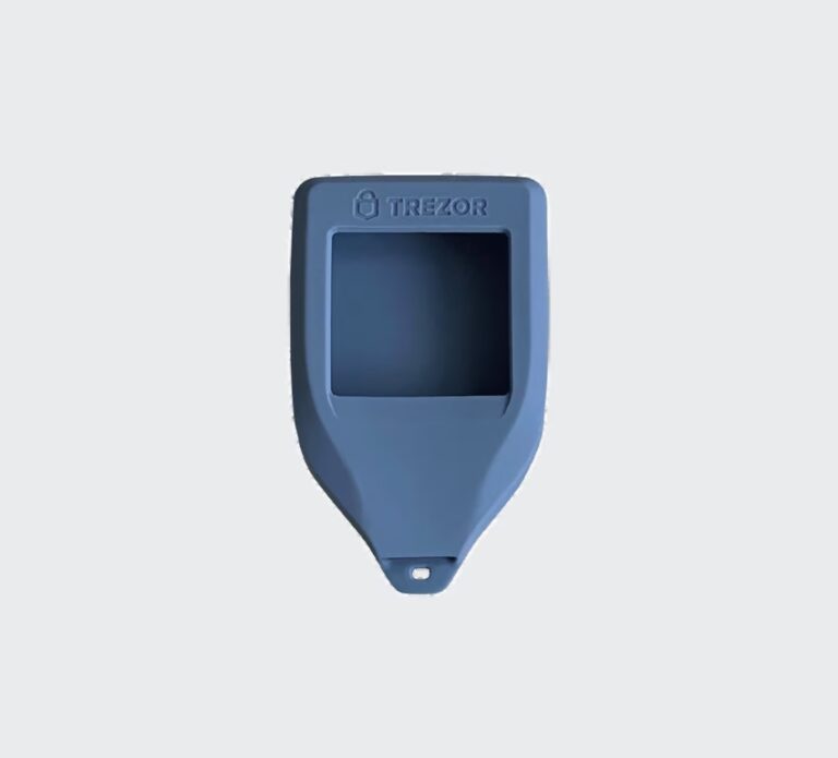 Trezor Light Glove for Trezor Model T - Light Blue - WITS Cyber