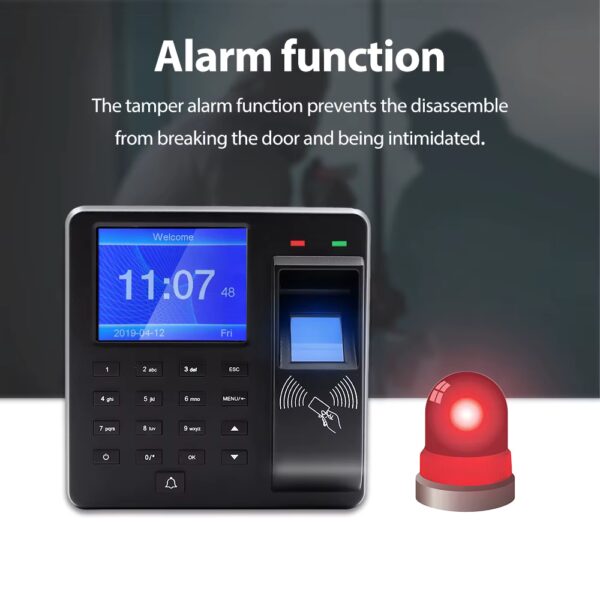 Biometric Attendance & Access Control – RFID & Fingerprint Authentication - Image 3