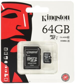 Kingston MicroSD 64GB Canvas Select Plus