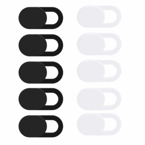 Webcam Sliding Covers Black/White