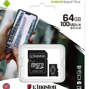 Kingston MicroSD 64GB Canvas Select Plus