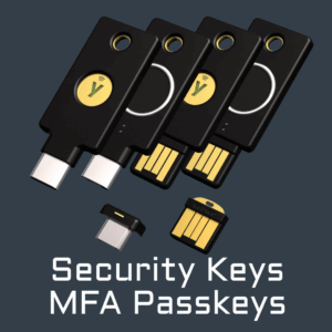 Security Keys MFA Passkeys
