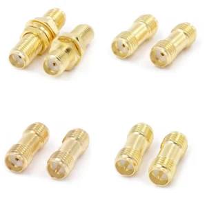 Gold-Plated SMA / RP-SMA RF Connectors Adapters