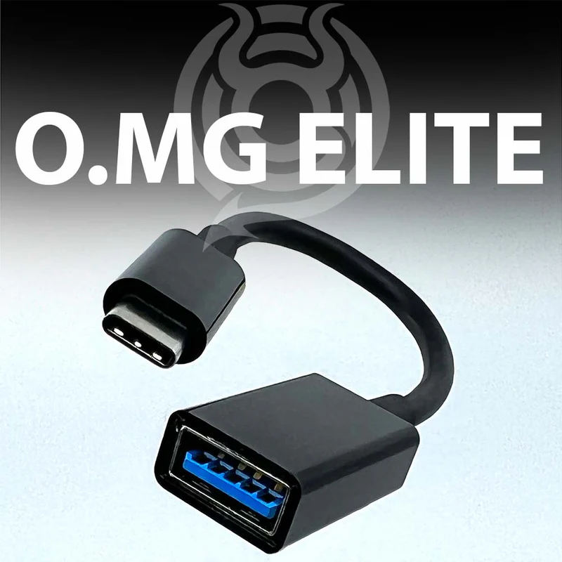 O.MG Adapter (ELITE) C to A - Black