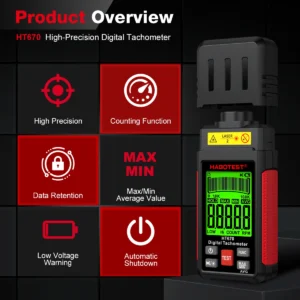 HABOTEST HT670 Digital Laser Tachometer -02