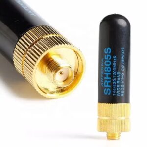 SRH805S Compact Tri-Band Antenna for Walkie-Talkie