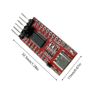 FT232RL USB Type C to TTL 3.3V 5V adapter 2