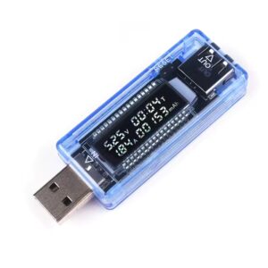 USB voltage current energy meter tester